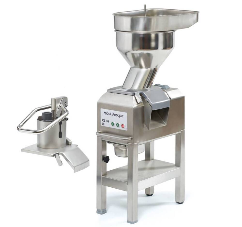 KROUHAČ ZELENINY CL 60 FA/AM, 400V S AUTOMAT. HLAVOU + PŘÍTL. PÁKA